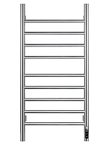 Полотенцесушитель электрический WONZON & WOGHAND BONN, Хром (WW-AL409-CR) купить в интернет-магазине сантехники Sanbest
