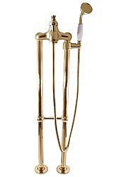 Смеситель для ванны RAV-Slezak LABE L050.5/2Z золото купить в интернет-магазине сантехники Sanbest