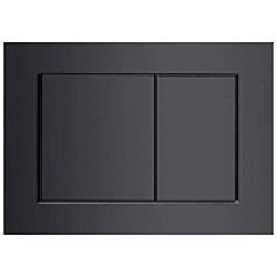 Кнопка для инсталляции CeramaLux LC-012 черная матовая купить в интернет-магазине сантехники Sanbest