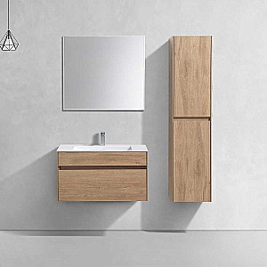 Тумба с раковиной Vincea Chiara 80 N.Oak для ванной в интернет-магазине Sanbest