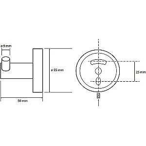 Набор аксессуаров Bemeta Omega 6 204601 хром купить в интернет-магазине сантехники Sanbest