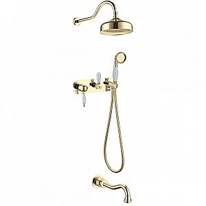 Душевая система Boheme Tradizionale Oro 288 золото купить в интернет-магазине сантехники Sanbest