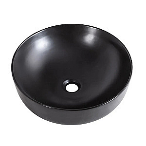 Раковина накладная BelBagno 41 BB1315-H301 черная матовая купить в интернет-магазине Sanbest