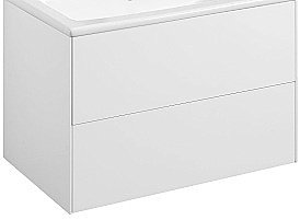 Тумба для раковины Акватон Сохо 75 1A258101AJ010 белая купить в интернет-магазине сантехники Sanbest