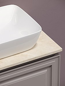 Тумба с раковиной Sancos Very 80 со столешницей, Doha Soft для ванной в интернет-магазине Sanbest