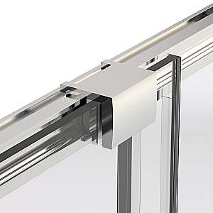 Душевая дверь Vincea Stella 110 VDS-1ST110CLG стекло прозрачное/профиль брашированное золото купить в интернет-магазине Sanbest