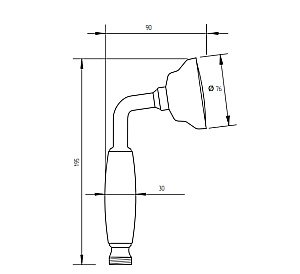 Душевая система Migliore Prestige 32126 золото купить в интернет-магазине сантехники Sanbest