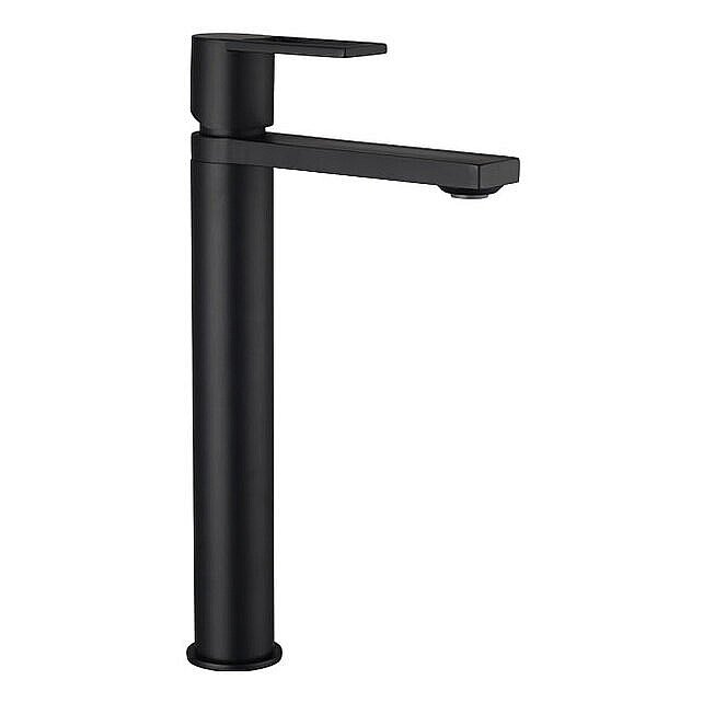 Смеситель для раковины Caprigo KUB 54-023 черный купить в интернет-магазине сантехники Sanbest