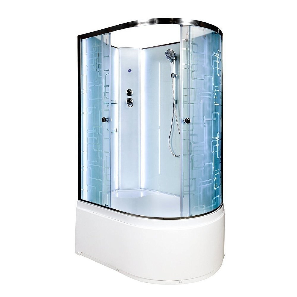 Душевая кабина DTO ЕМ4512 N LED 120х80 купить в интернет-магазине Sanbest