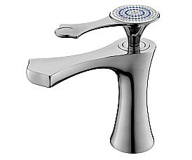 Смеситель для раковины Bronze de Luxe Yasmina 800/B02 хром купить в интернет-магазине сантехники Sanbest