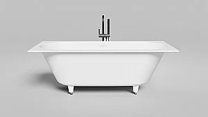 Ванна Salini Ornella AXIS Kit S-Sense 170x75 103513G белая купить в интернет-магазине Sanbest