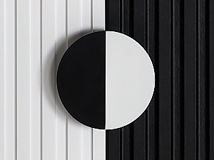 Тумба с раковиной Misty RICHARD 06105-24-01 105 белая/черная для ванной в интернет-магазине Sanbest