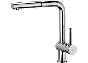 Смеситель для кухни Paffoni Light LIG285CR-MET купить в интернет-магазине сантехники Sanbest