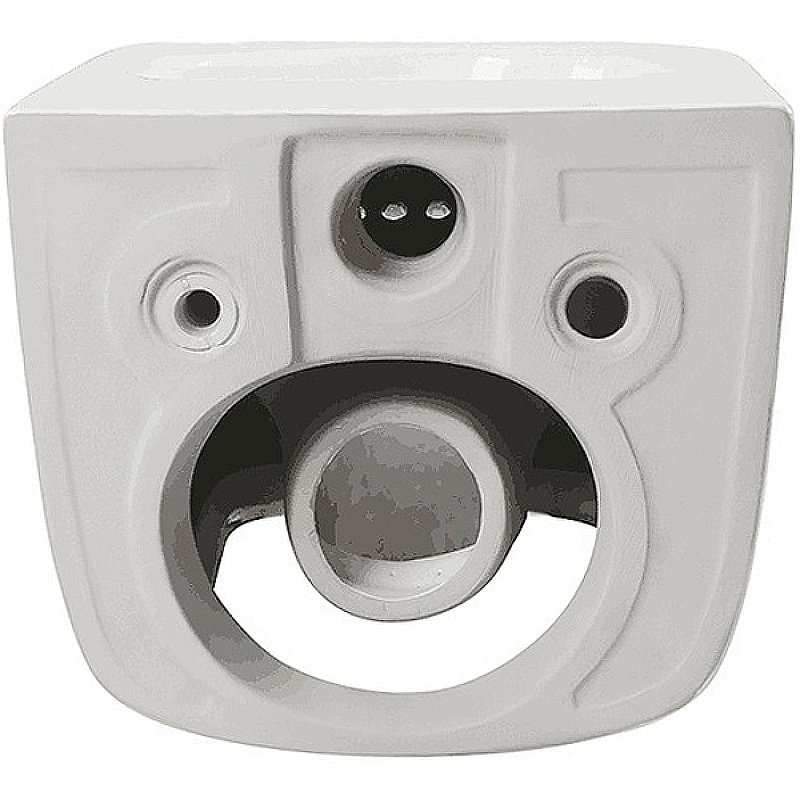 Унитаз подвесной Aquatek Лугано AQ2002-00 белый, с крышкой микролифт, безободковый купить в интернет-магазине Sanbest