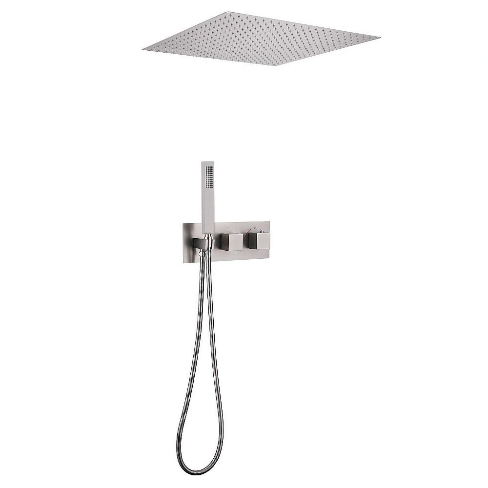 Душевая система ABBER Daheim AF8255SP сатин купить в интернет-магазине сантехники Sanbest