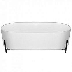 Ванна NT Bagno Amiata NT303 160х70 белая матовая, черная купить в интернет-магазине Sanbest