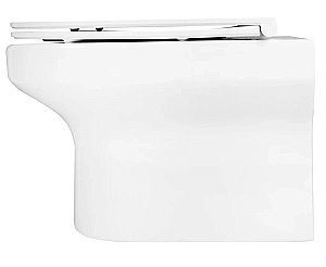 Унитаз подвесной Jacob Delafon ELITE E21755RU-00 безободковый, с крышкой микролифт, с инсталляцией и белой кнопкой купить в интернет-магазине Sanbest