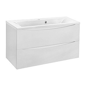 Тумба с раковиной Vincea Mia 900 G.White для ванной в интернет-магазине Sanbest