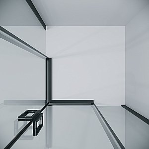 Душевой уголок Grossman Classic 300.K33.04.8080.21.00 80x80 стекло прозрачное/профиль черный матовый купить в интернет-магазине Sanbest