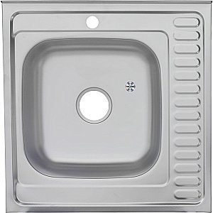 Мойка кухонная с сифоном Melana 156D t (*15) купить в интернет-магазине сантехники Sanbest