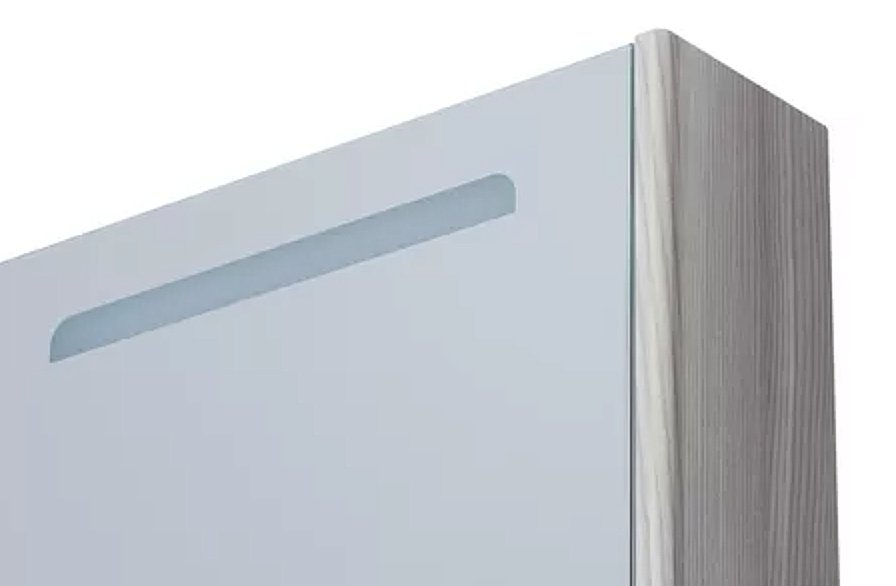 Зеркальный шкаф Акватон Сильва 50 дуб фьорд купить в интернет-магазине сантехники Sanbest