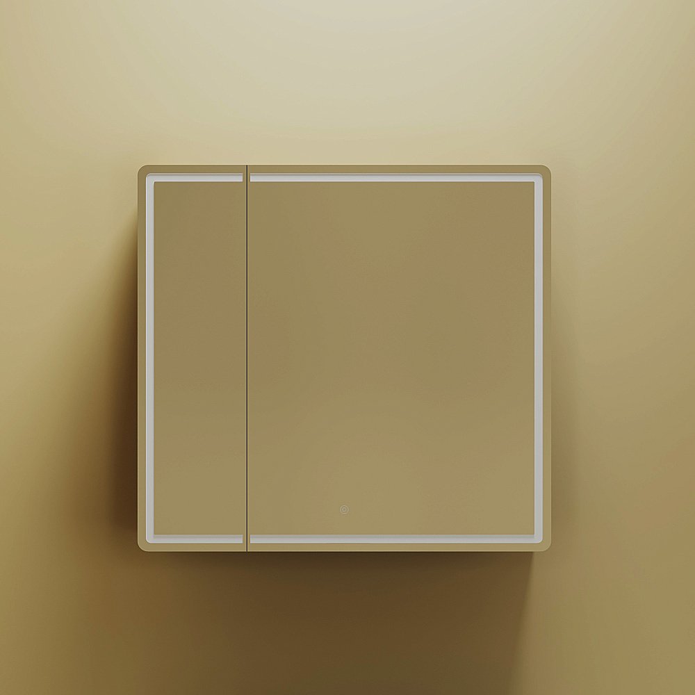 Зеркальный шкаф Sancos Mirror MI80ECH дуб чарльстон купить в интернет-магазине сантехники Sanbest