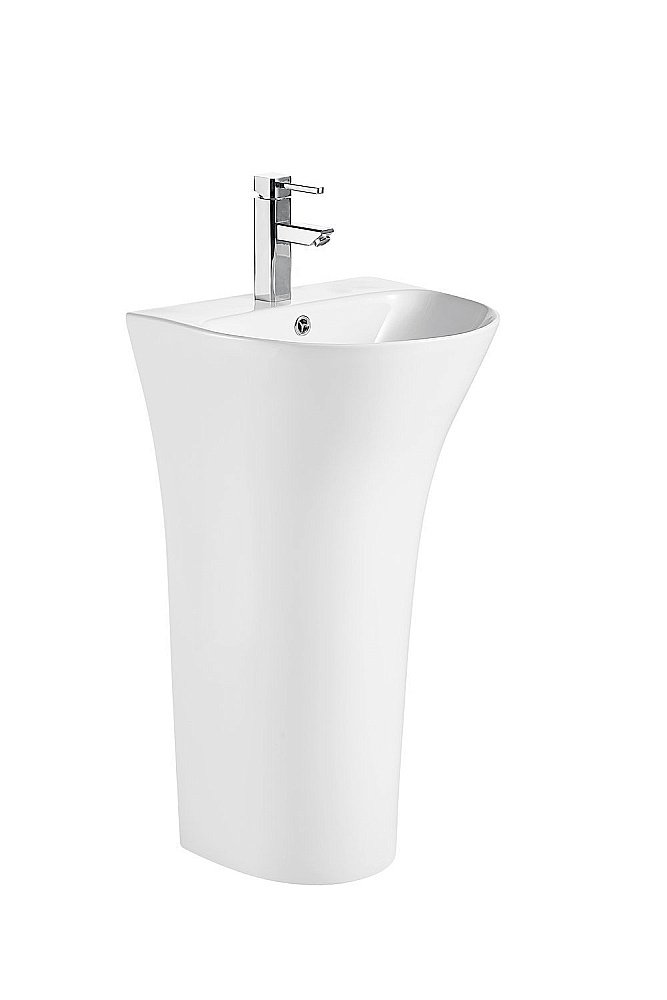 Напольная раковина CeruttiSpa Simona 48 CT7832 белая купить в интернет-магазине Sanbest