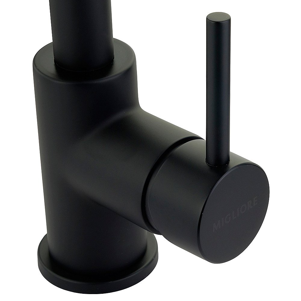 Смеситель для кухни Migliore CUCINA Fortis 31561 черный матовый купить в интернет-магазине сантехники Sanbest