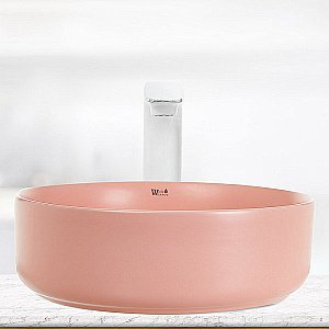 Раковина накладная WeltWasser WW ELBACH 3134 MP 35,5 розовая матовая купить в интернет-магазине Sanbest