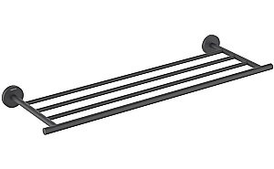 Полка Aquatek Оберон AQ4222MB черная матовая купить в интернет-магазине сантехники Sanbest