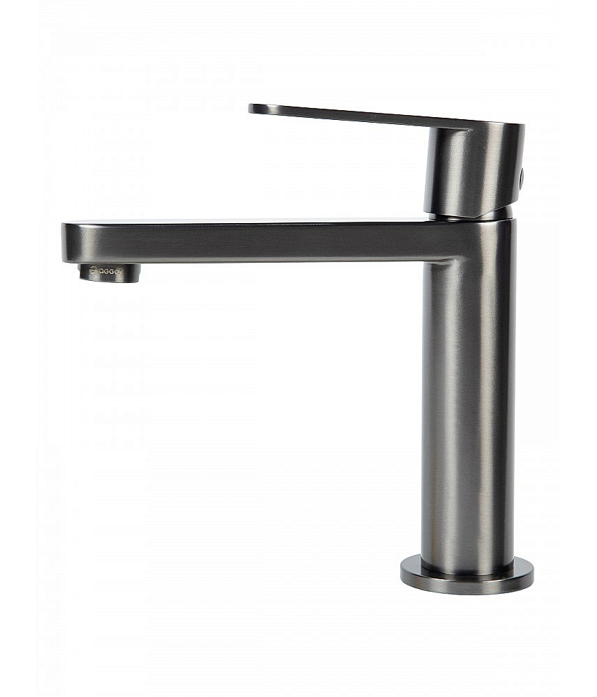 Cмеситель для раковины Agger Sweet A2702155 оружейная сталь матовая купить в интернет-магазине сантехники Sanbest
