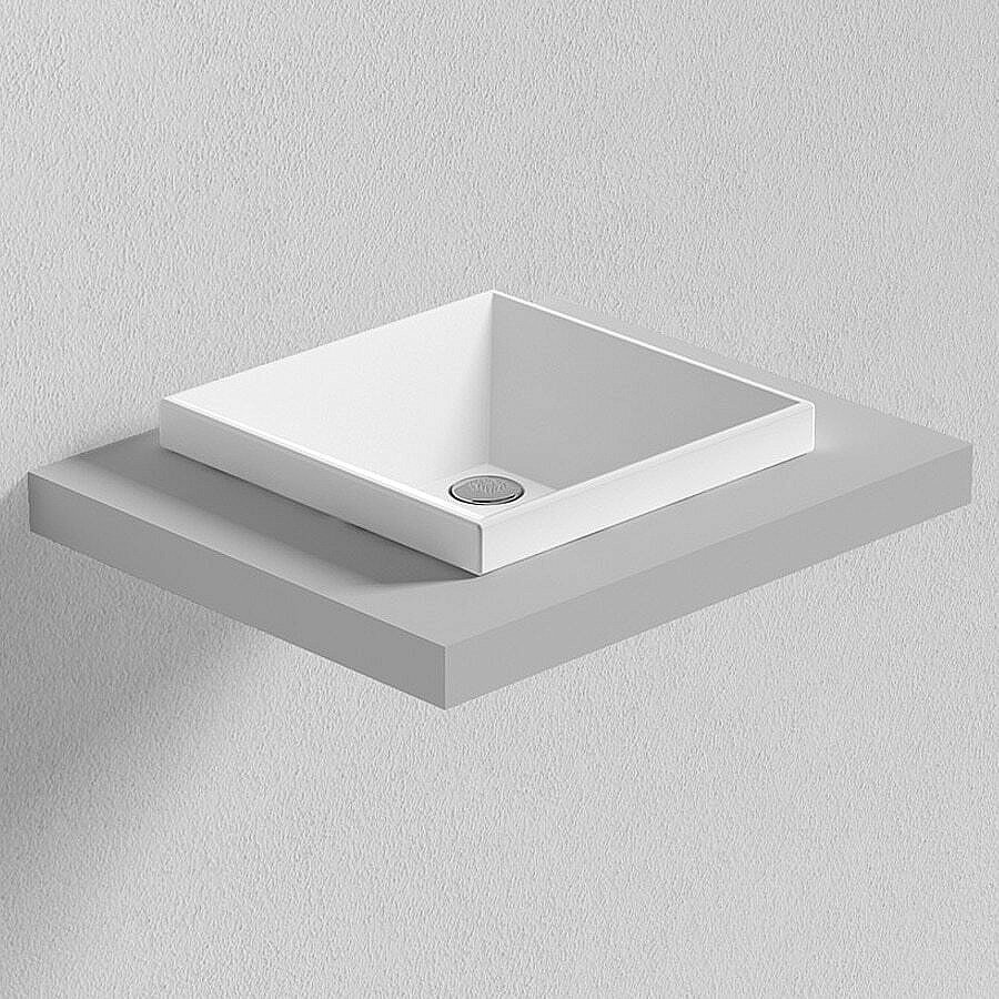 Раковина встраиваемая Bien Infinitum 43 INLU04301FD0W3000 белая купить в интернет-магазине Sanbest