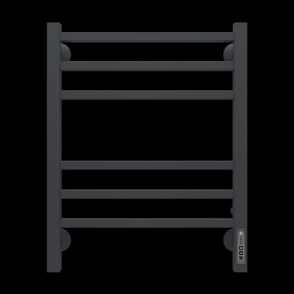 Полотенцесушитель электрический Terminus Ватикан П6 450х600 черный матовый купить в интернет-магазине сантехники Sanbest