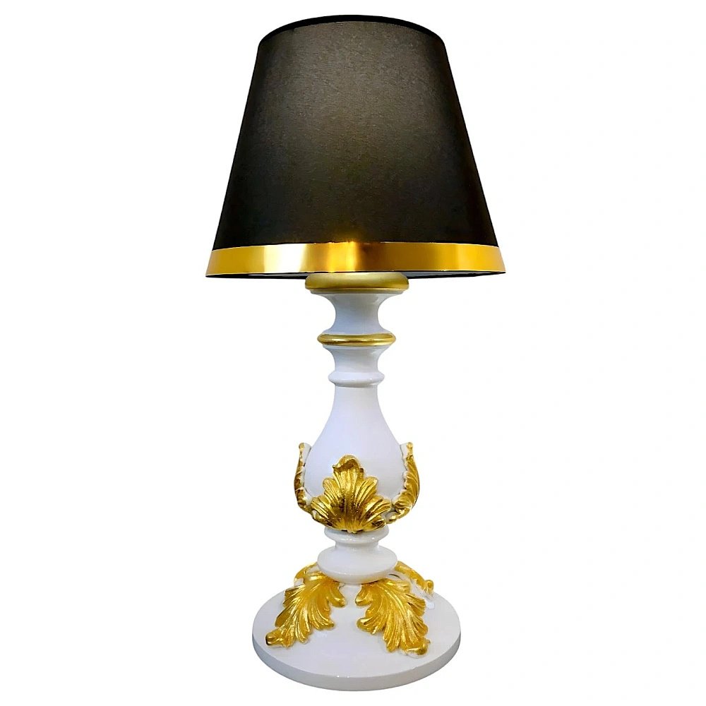 Светильник Migliore 33107 белый глянцевый/декор золото купить в интернет-магазине сантехники Sanbest