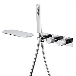 Смеситель для ванны ABBER Rund AF8731 хром купить в интернет-магазине сантехники Sanbest