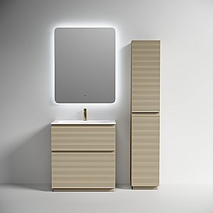 Тумба с раковиной Sancos FOLK Floor FL80FCP/CN7012 80 Капучино для ванной в интернет-магазине Sanbest