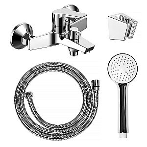 Смеситель для ванны Loranto INESSA LR30287001 Хром купить в интернет-магазине сантехники Sanbest