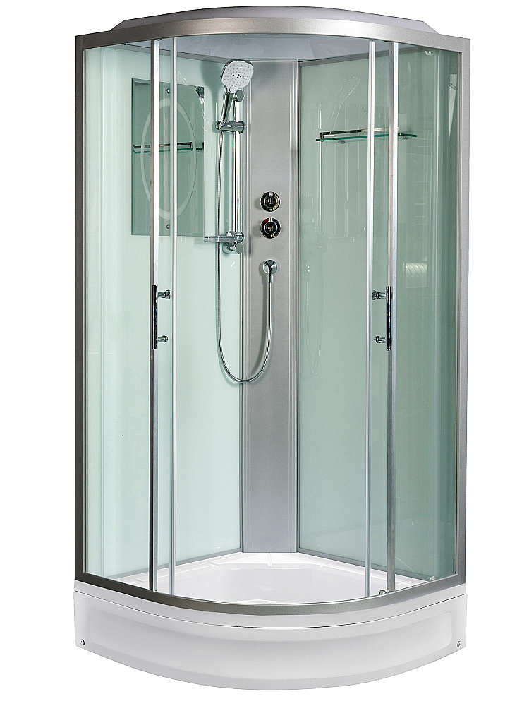 Душевая кабина WeltWasser Werra XL 10000014049 100х100 с поддоном купить в интернет-магазине Sanbest