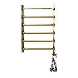 Полотенцесушитель электрический Domoterm Стефано П7 400x700 АБР E бронза купить в интернет-магазине сантехники Sanbest