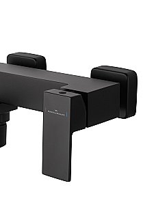 Смеситель для ванны с душем WONZON & WOGHAND CUBE, Черный матовый (WW-88639016-MB) купить в интернет-магазине сантехники Sanbest