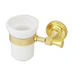 Стакан настенный Migliore FORTUNA 31074 золото купить в интернет-магазине сантехники Sanbest