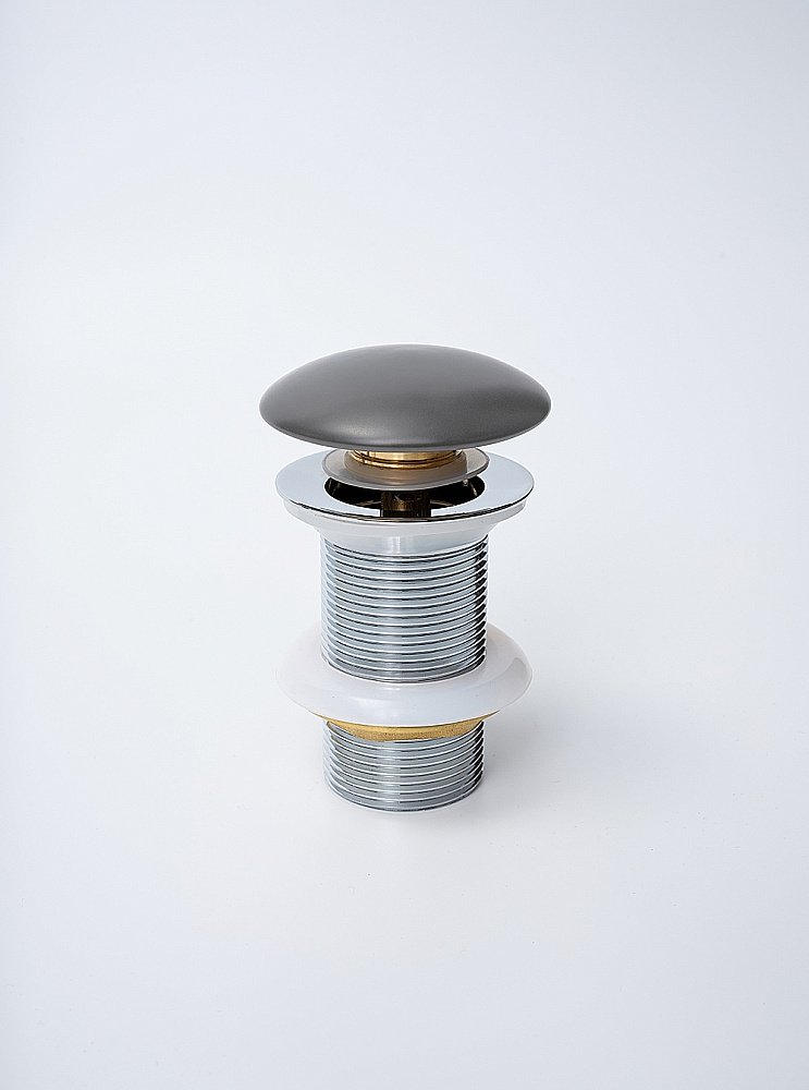 Донный клапан Gid Dgm100 черный матовый купить в интернет-магазине сантехники Sanbest