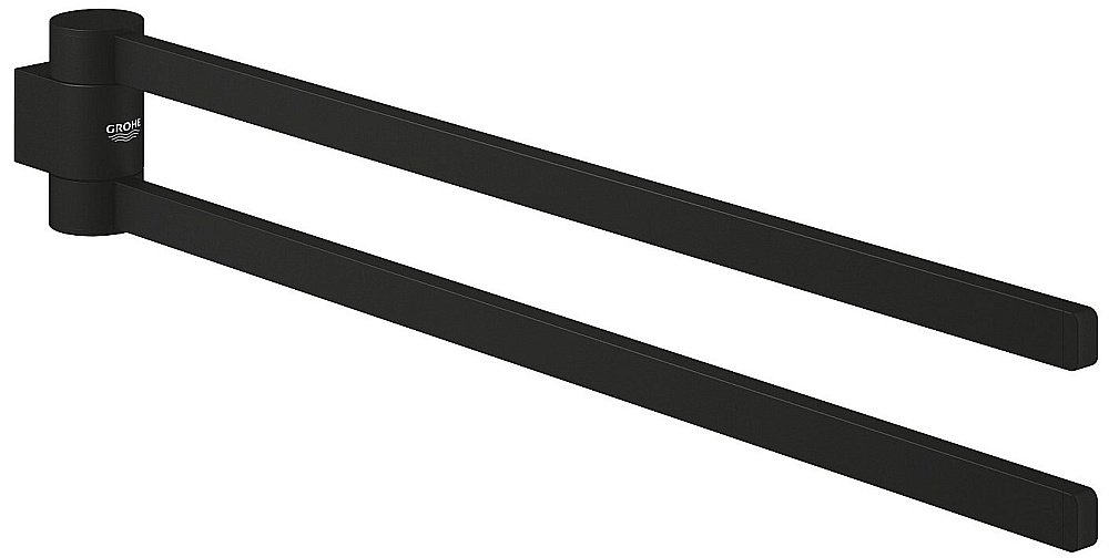 Полотенцедержатель Grohe Selection 41219KF0 фантомный черный купить в интернет-магазине сантехники Sanbest