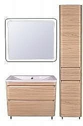 Тумба с раковиной Style Line Атлантика 90 напольная для ванной в интернет-магазине Sanbest