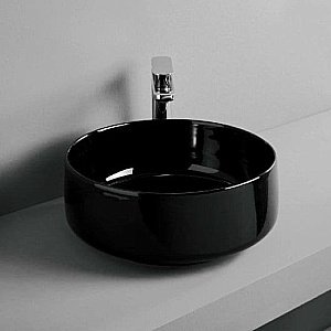 Раковина накладная Artceram Cognac 35 COL004 17 00 Nero Matt купить в интернет-магазине Sanbest