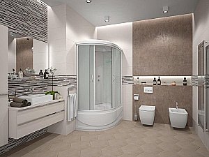 Душевая кабина Erlit Comfrot ER 3512TP 120х80 стекло матовое купить в интернет-магазине Sanbest