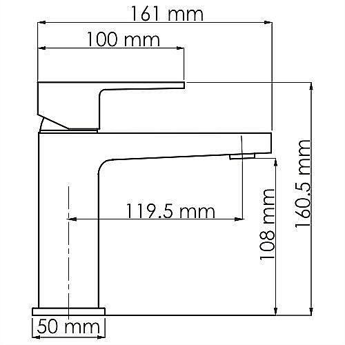 Смеситель для раковины WasserKRAFT Abens 2003 купить в интернет-магазине сантехники Sanbest