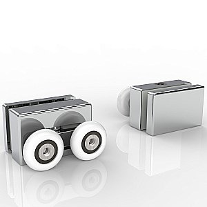 Душевой уголок Black&White Stellar Wind SX 7151400+720100S 150х100 стекло прозрачное/профиль хром купить в интернет-магазине Sanbest