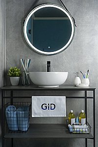 Раковина накладная Gid Esfera 43 N9003a 51103 белая купить в интернет-магазине Sanbest