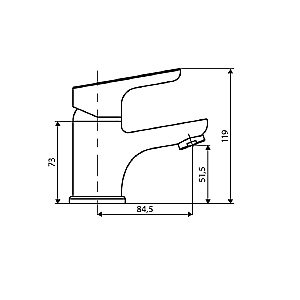 Набор смесителей с душевой колонной Dorff Norma D0101040 хром купить в интернет-магазине сантехники Sanbest